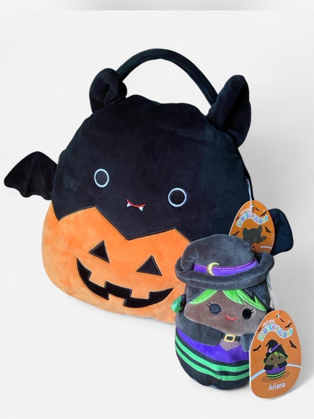 Squishmallow Halloween Trick or Treat Candy Bag Bundle
